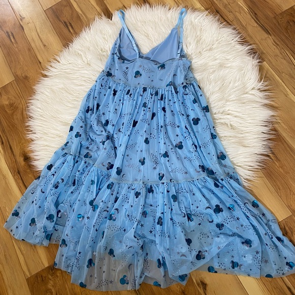 MINNIE MOUSE OVER THE MOON SHEER MIDAXI DRESS - Picture 3 of 4